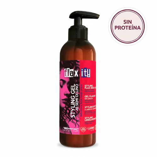 Flax It Styling Gel con sello Sin Proteína