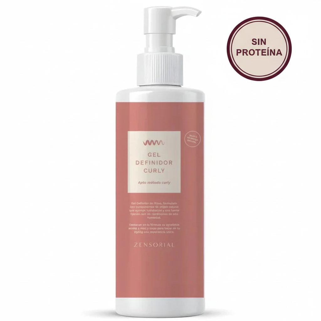 Gel Definidor Curly Zensorial - sello Sin Proteína