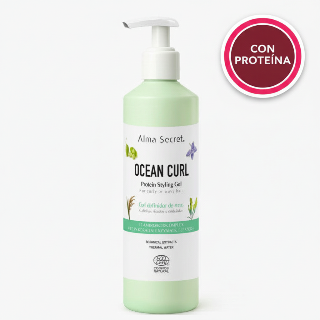 Ocean Curl con sello proteína exacto